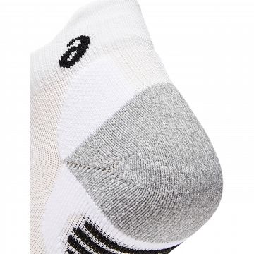 ASICS Court+ Tennis Ankle Socks 1P Brilliant White
